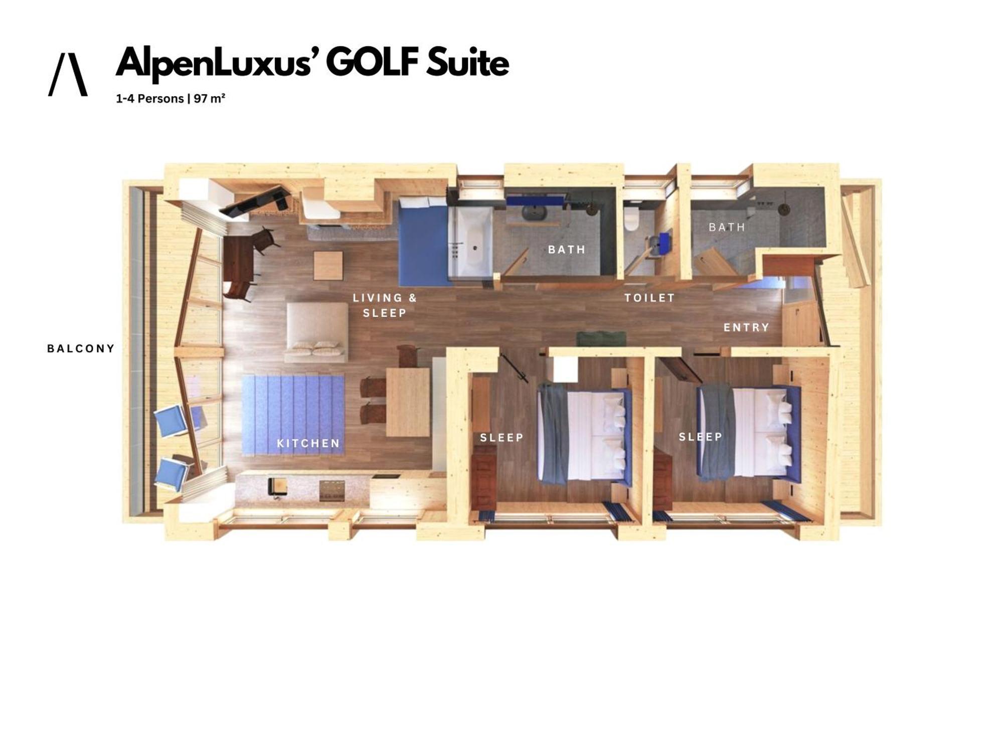 Sportlodge' Golf Suite - Natural Pool, Whirlpool & Sauna By Alpenluxus Appartements Kleinboden エクステリア 写真