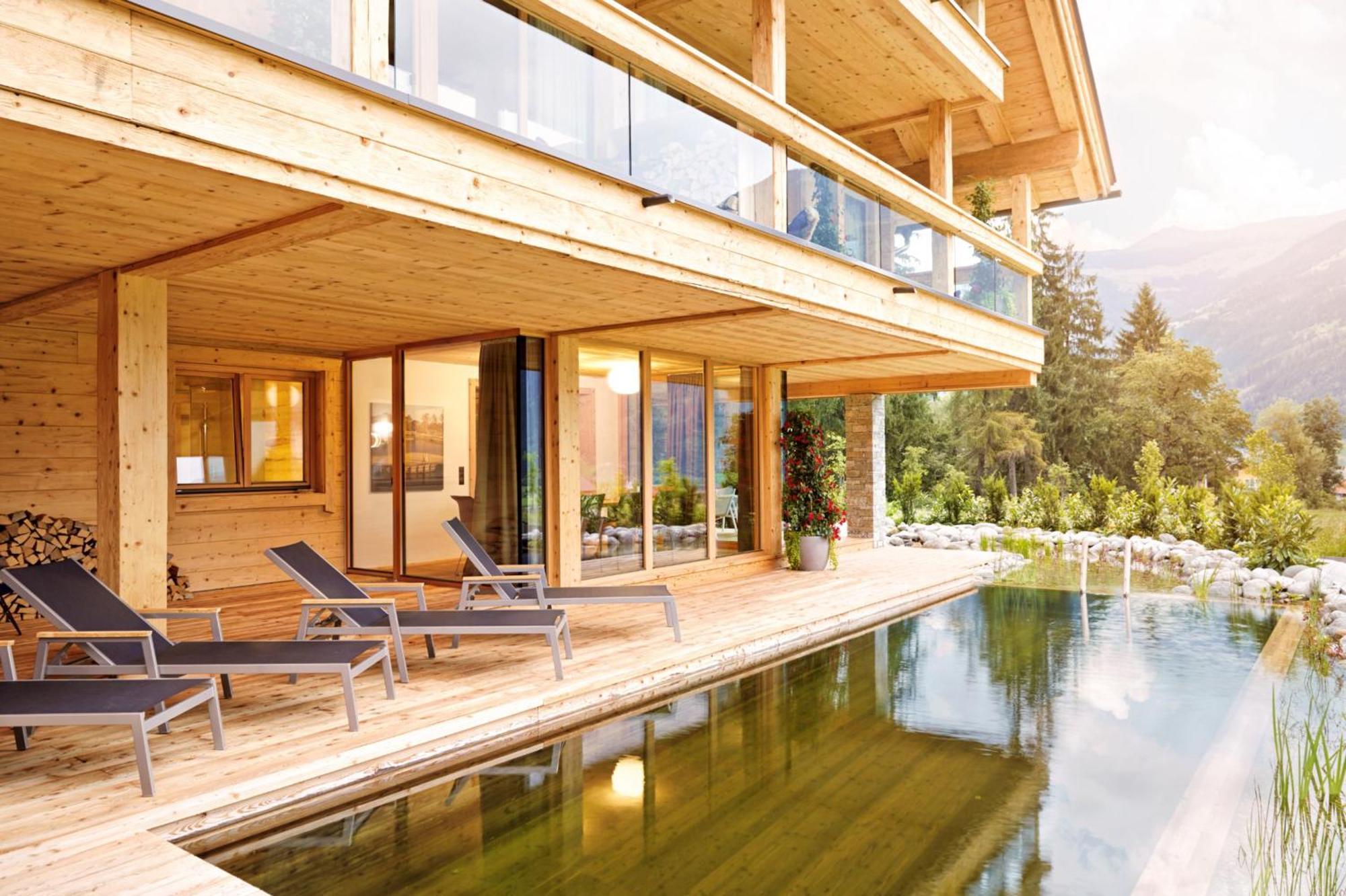 Sportlodge' Golf Suite - Natural Pool, Whirlpool & Sauna By Alpenluxus Appartements Kleinboden エクステリア 写真